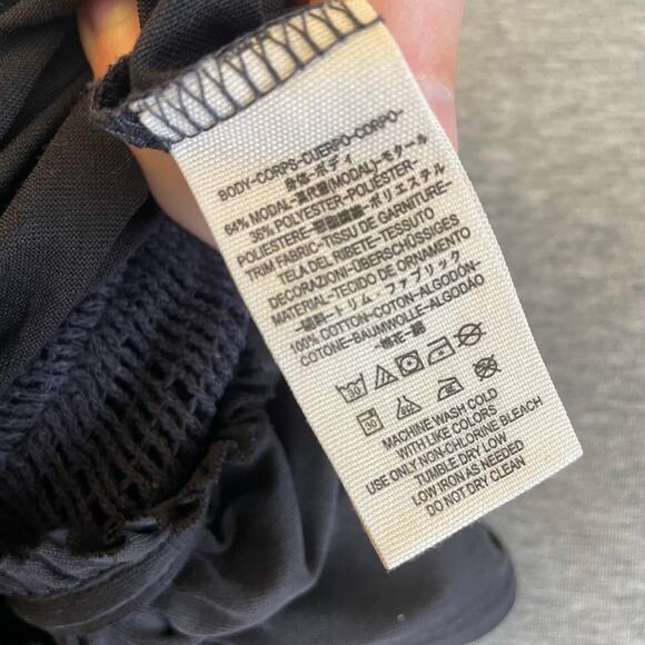 Free People Dust in the Wind Romper Dark Gray Size Medium - Picture 7 of 8